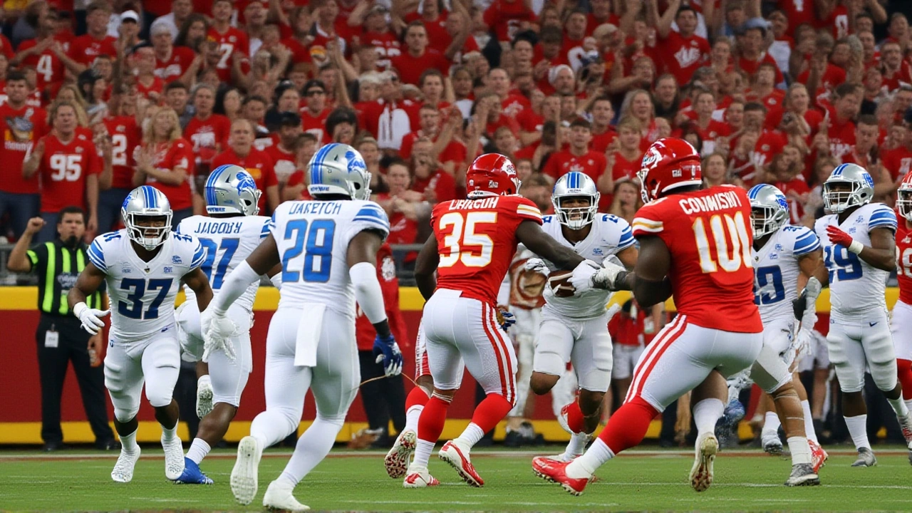 Chiefs Favored by 1‑Point Over Lions in Week 6 SNF Showdown