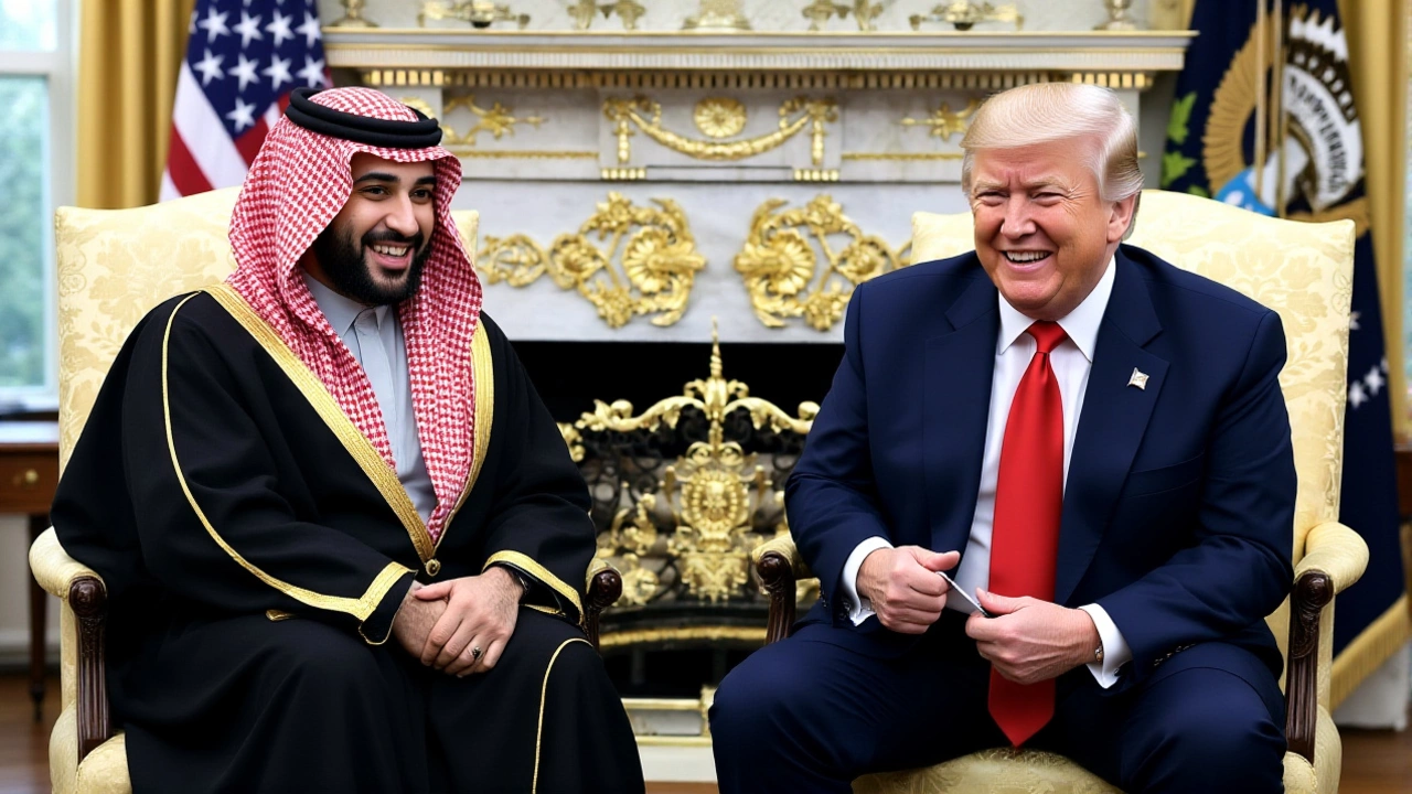 Trump Hosts MBS at White House for First Time Since 2017, Pushing $600B Investments and Abraham Accords Expansion